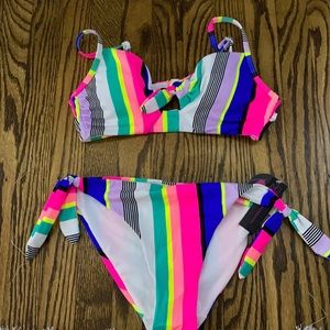 Neon bikini set